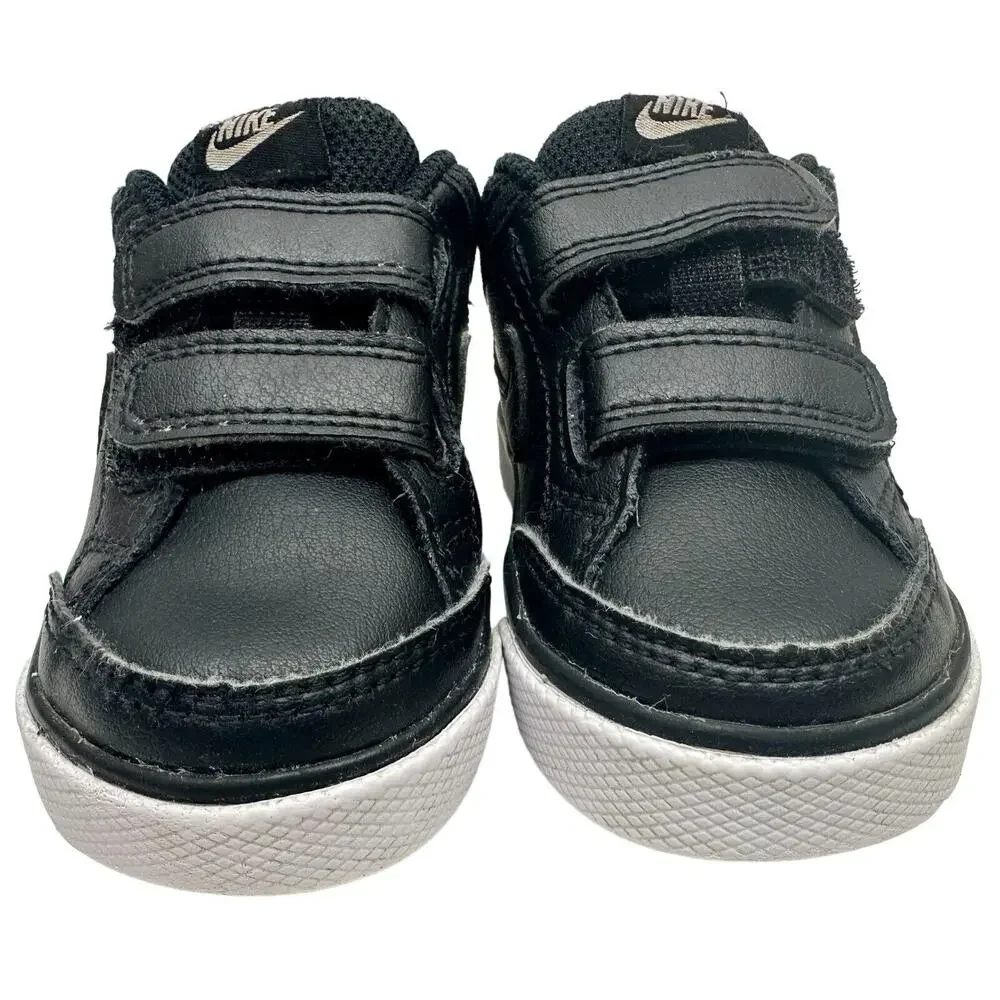 Nike Capri 3 LTR (TDV) Black/White Toddler Sneakers Size 5C 579949‎ 014